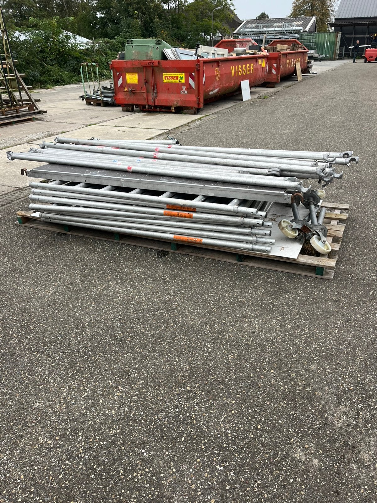 Rolsteiger Matrex complete set!!, Doe-het-zelf en Verbouw, Ophalen, Zo goed als nieuw, Rolsteiger of Kamersteiger, 5 meter of hoger
