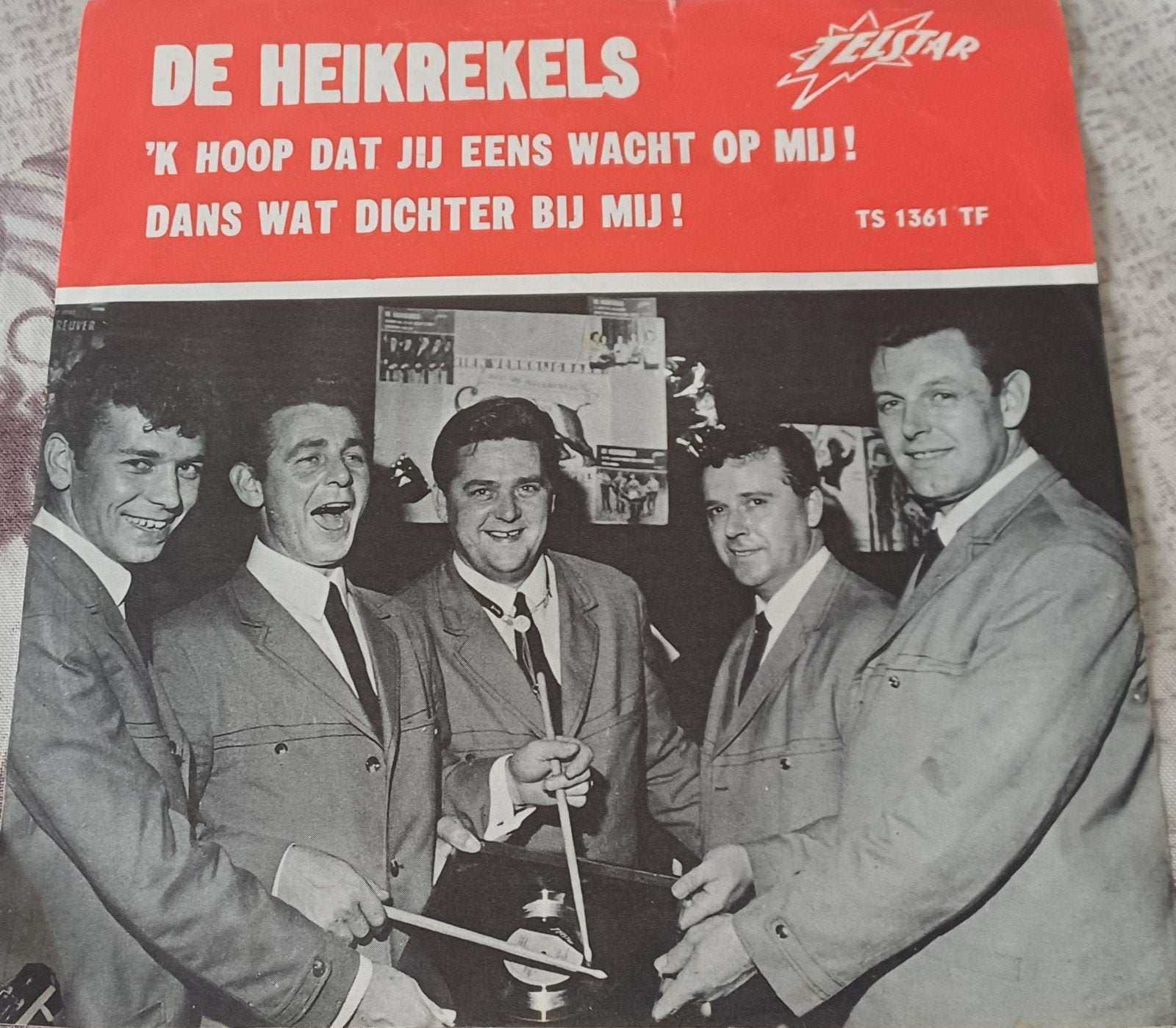 De Heikrekels.     'K Hoop Dat Jij Eens Wacht Op Mij., Overige formaten, Ophalen of Verzenden, Levenslied of Smartlap, 1970 - 1979