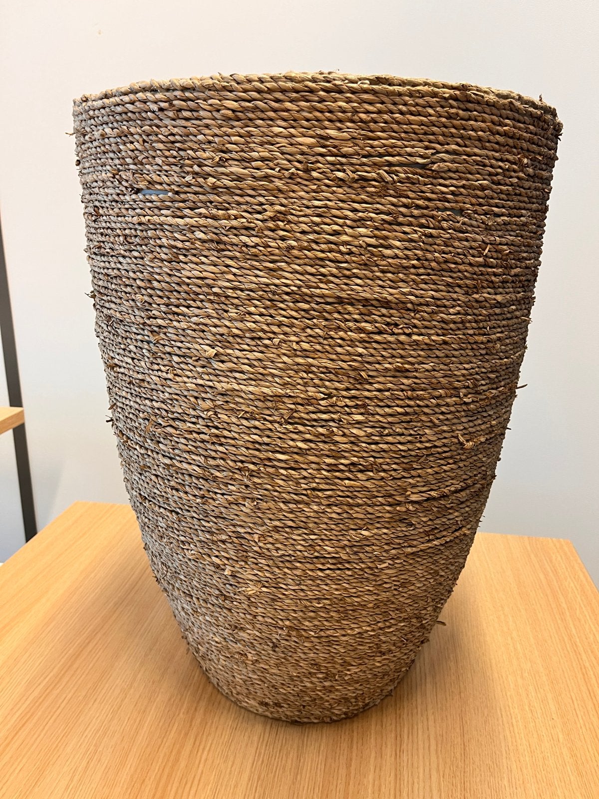 Grote rieten plantenpot, Huis en Inrichting, Ophalen, Overige soorten, Halfschaduw, In pot