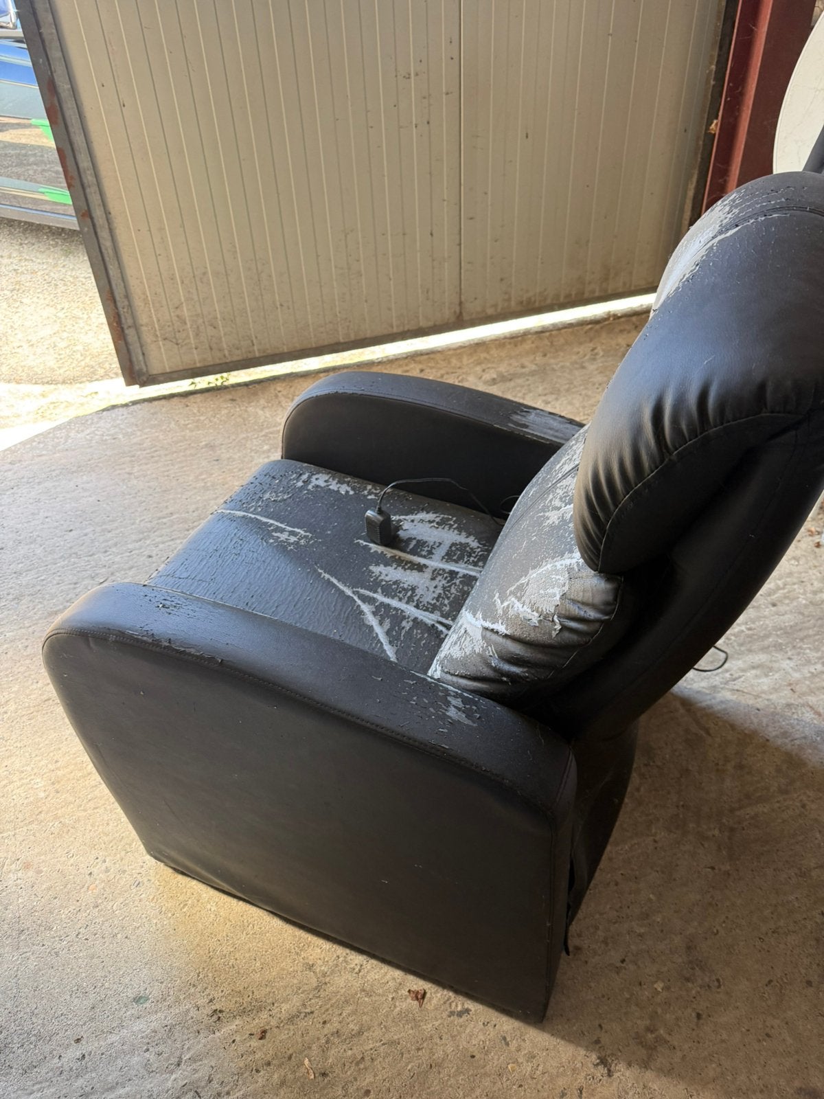 Stoel massage stoel, Ophalen, Eenpersoons, 75 tot 100 cm, Zo goed als nieuw