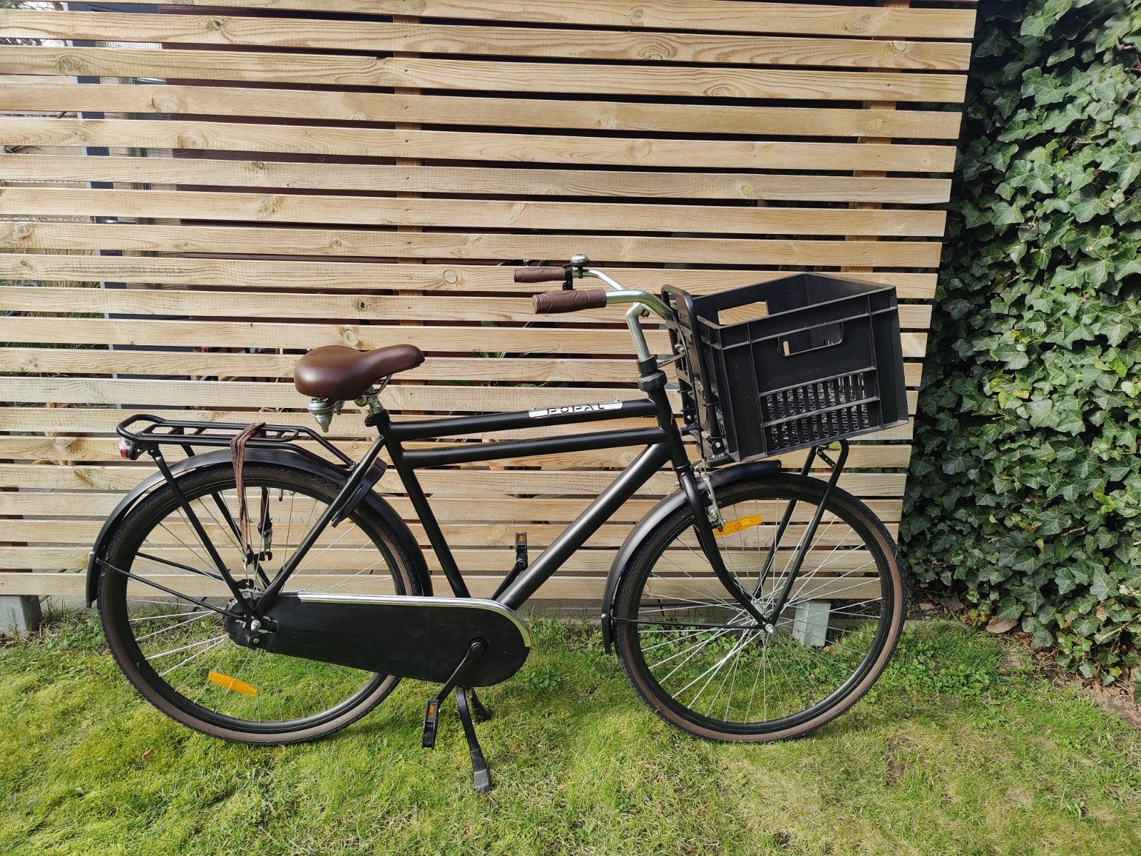 Popal herenfiets - ketting reparatie nodig, Fietsen en Brommers, Fietsen | Heren | Herenfietsen, Terugtraprem, Gebruikt, 53 tot 57 cm