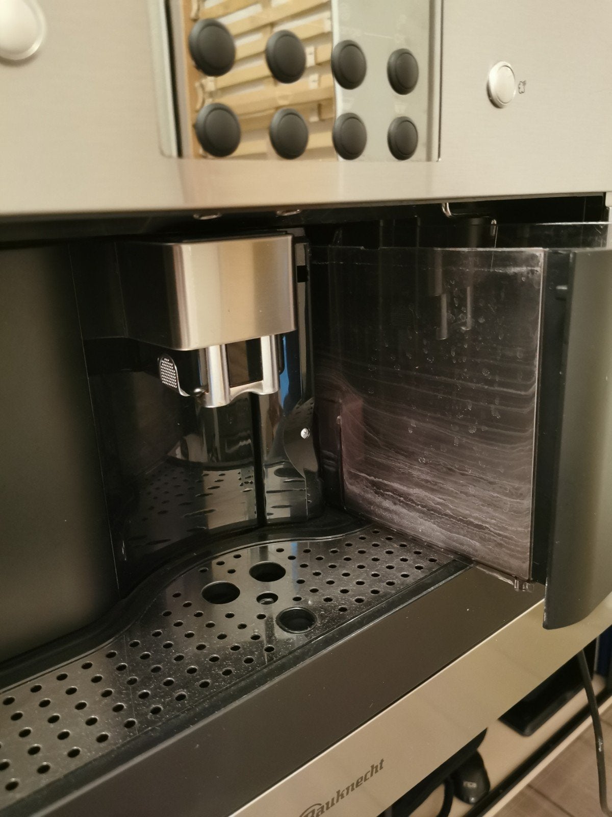 Inbouw koffiezetter Bouwknecht, Witgoed en Apparatuur, Koffiezetapparaten, Ophalen, Koffiemachine, Gemalen koffie