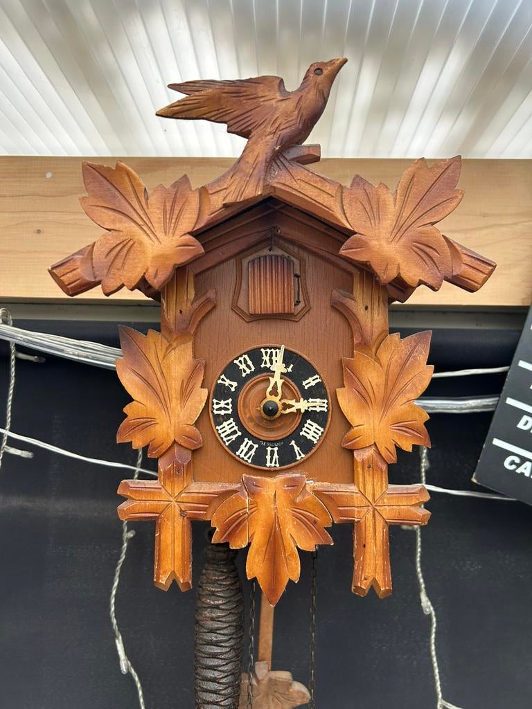 Hubert Herr koekoeksklok zeldzaam kuckucksuhr cuckoo clock, Ophalen of Verzenden
