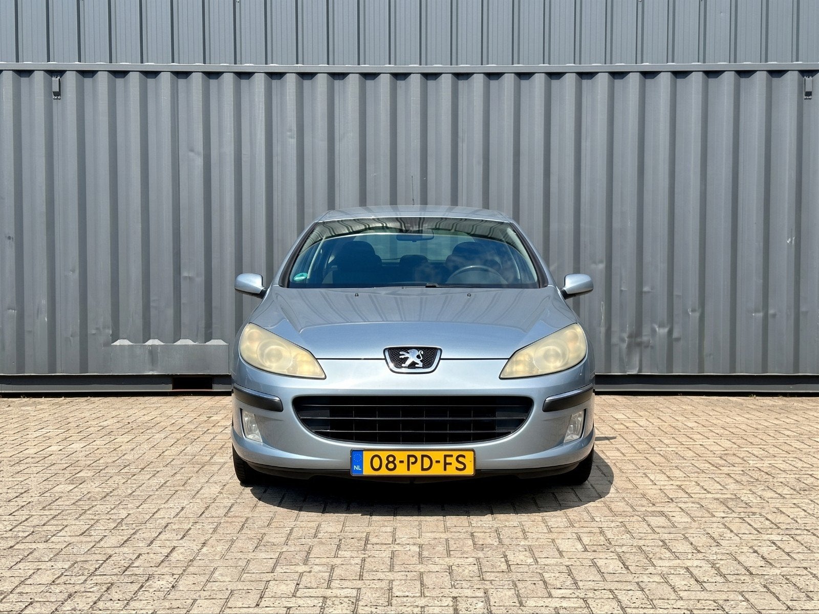 Peugeot 407 1.8 16V 2004 Grijs, Auto's, 4 cilinders, 1749 cc, Origineel Nederlands, Handgeschakeld