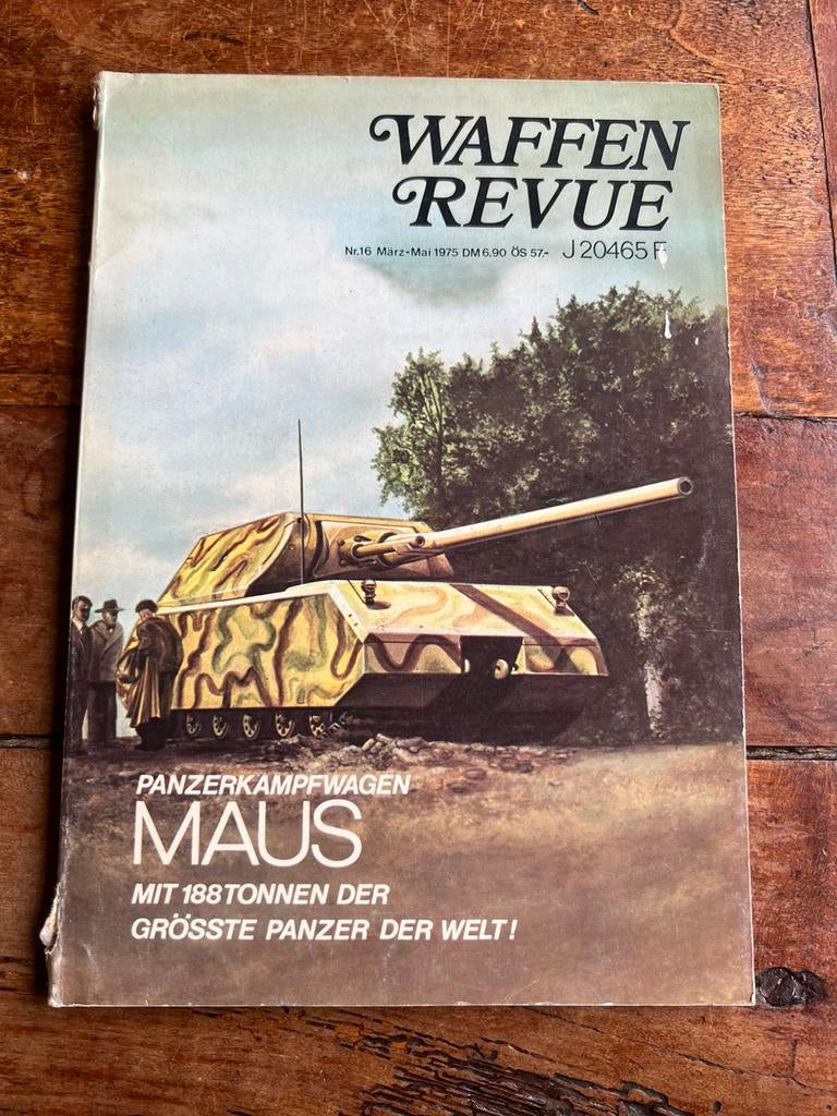 Naslagwerk Duits oa Maus super tank wapens, Verzamelen, Militaria | Tweede Wereldoorlog, Ophalen of Verzenden, Duitsland