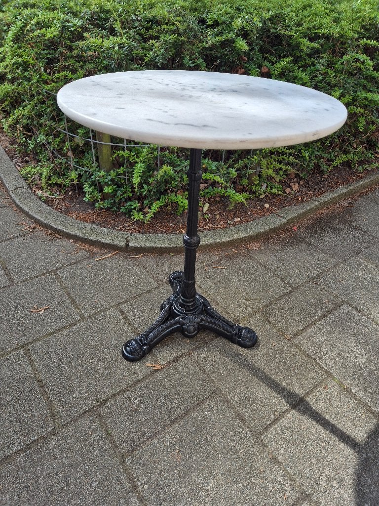 Bistro tafeltje, Ophalen, Gebruikt, Rond, Metaal