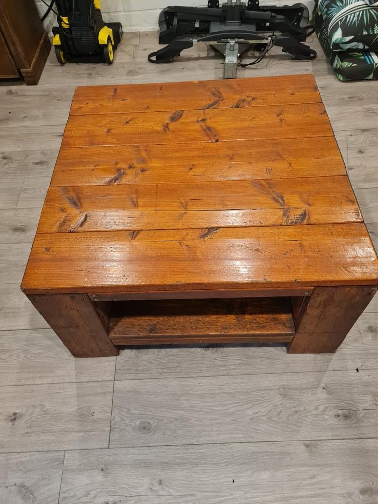 Salontafel, Ophalen, Rechthoekig, Hout