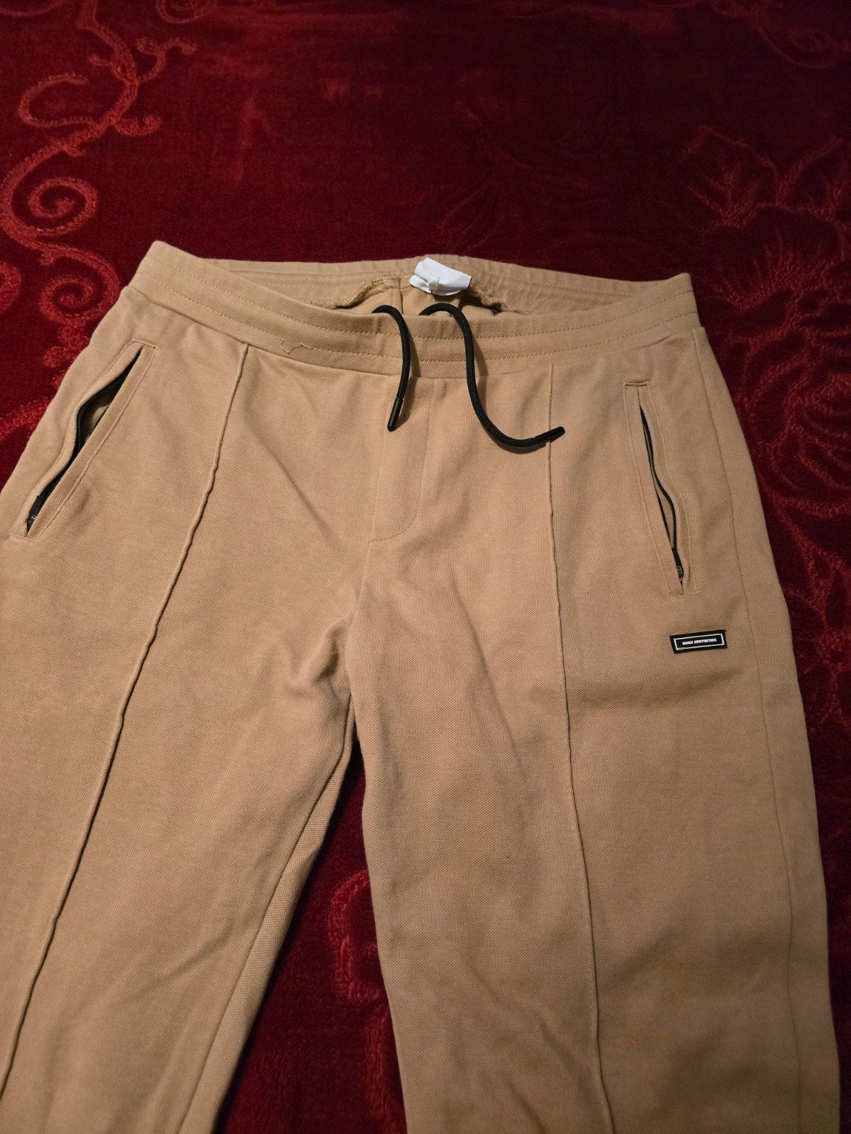 Heren broeken - 2 stuks (jeans en joggingbroek), Blauw, Overige maten, Gedragen, Ophalen of Verzenden