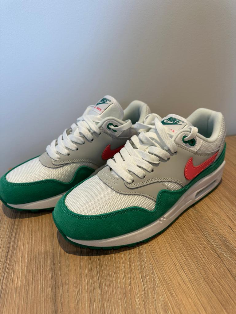 Nike Air Max 1 Watermelon Maat 41, Kleding | Heren, Schoenen, Verzenden, Zo goed als nieuw