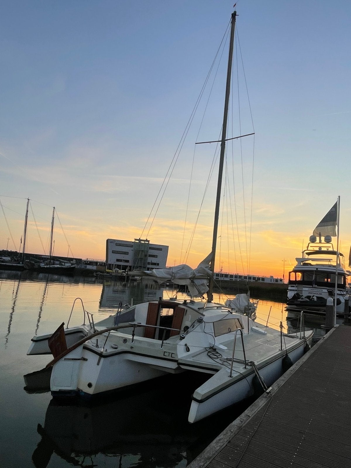 Telstar 26 mark 2 trimaran, Ophalen, Gebruikt