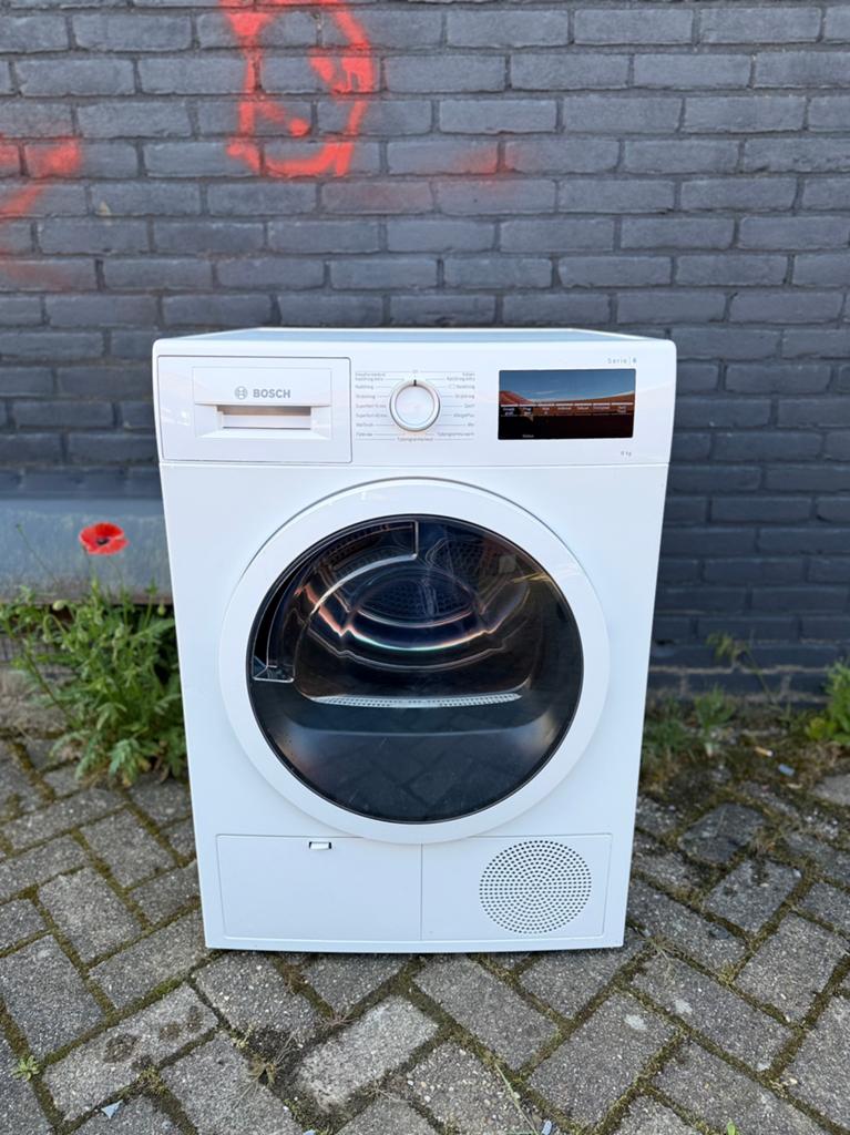BOSCH SERIE 6 8KG CONDENS DROGER MET GARANTIE!, Overige typen, 8 tot 10 kg, Ophalen of Verzenden, Zo goed als nieuw