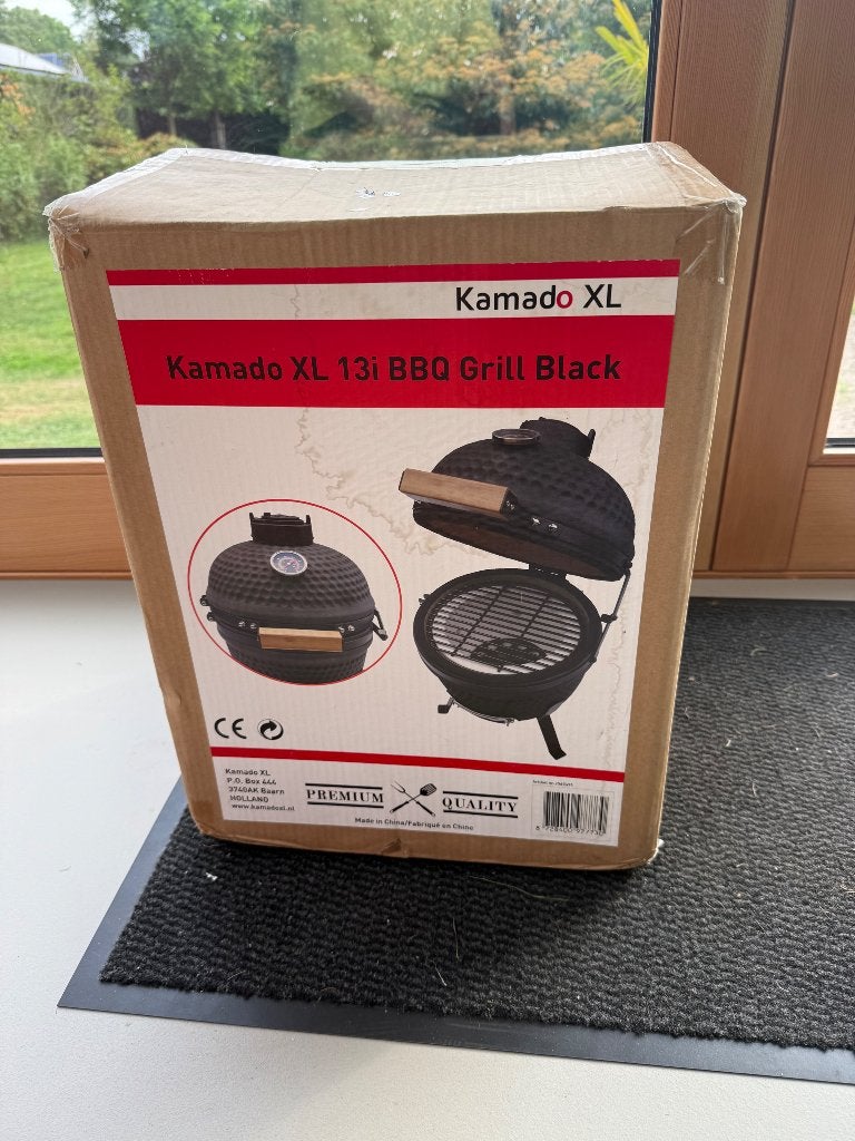 Kamado XL 13i Grill Black (nieuw), Ophalen, Nieuw, Kamado XL