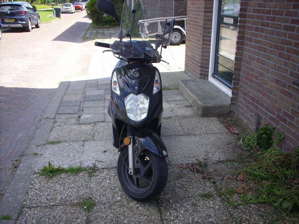 Sym orbit 2 Rijbaar maar hij heeft aandacht nodig, Fietsen en Brommers, Ophalen, Gebruikt, Maximaal 45 km/u, 49 cc