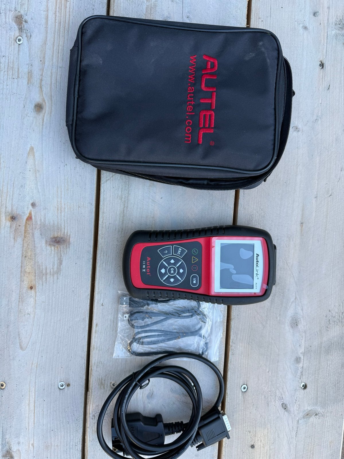Autel AutoLink AL519 OBD2 Scanner Foutcodelezer, Ophalen of Verzenden, Zo goed als nieuw