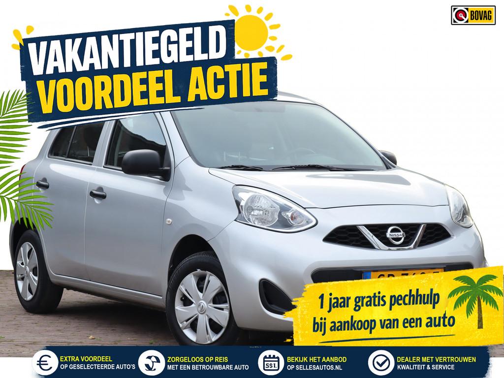 Nissan Micra 1.2 | Airco | Elektrisch pakket (bj 2015), Voorwielaandrijving, Euro 5, Stof, Gebruikt