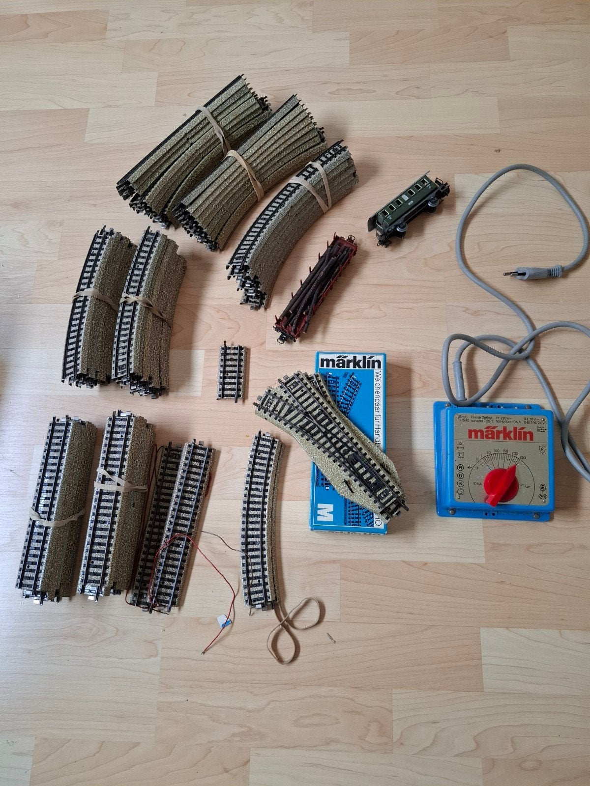 Märklin rails, Wisselstroom, Gebruikt, Rails, Ophalen of Verzenden