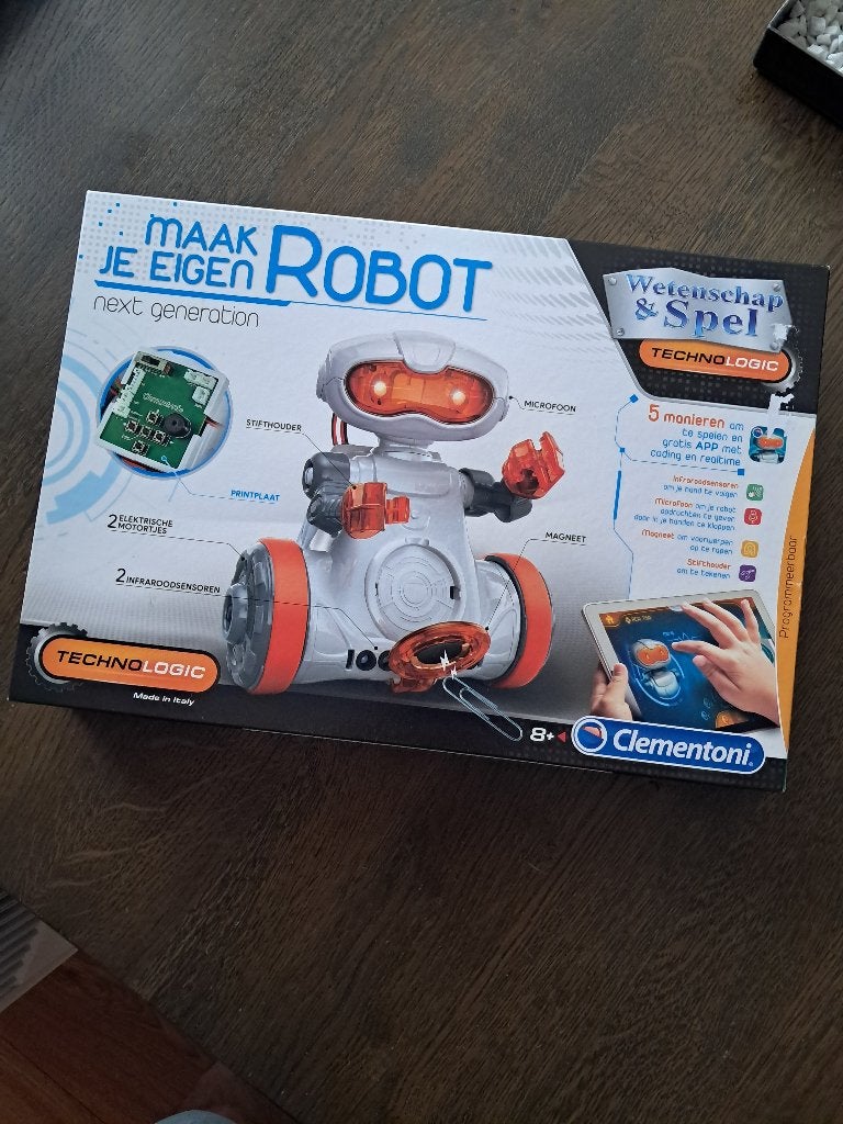 Maak je eigen robot, Ophalen, Bouwen