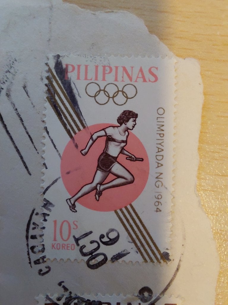 1964 Filippijnen Olympische spelen Tokio, Verzenden, Gestempeld, Oost-Azië