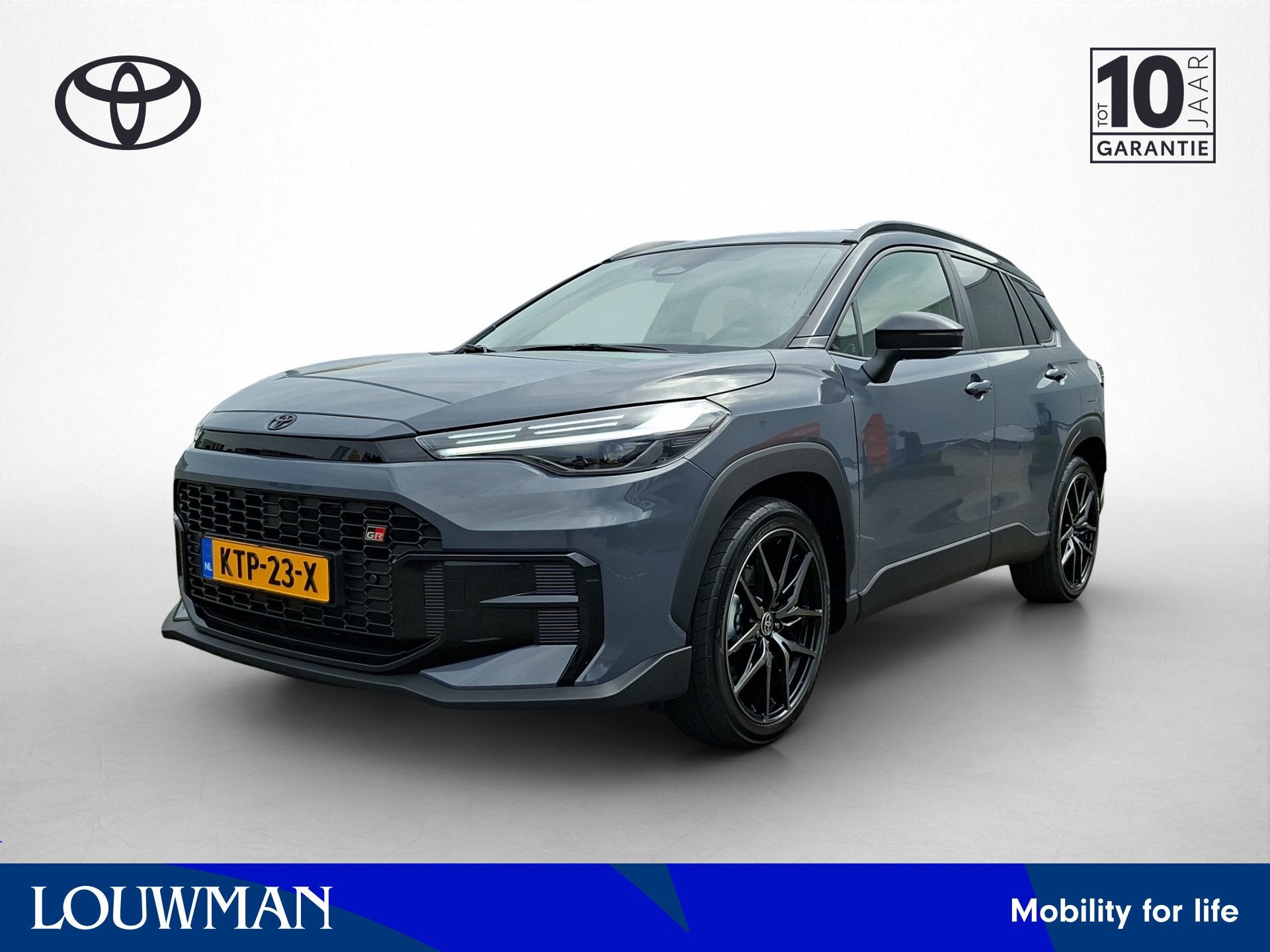 Toyota Corolla Cross Hybrid 180 GR Sport (bj 2026), Auto's, 4 cilinders, 179 pk, Leder en Stof, 1415 kg