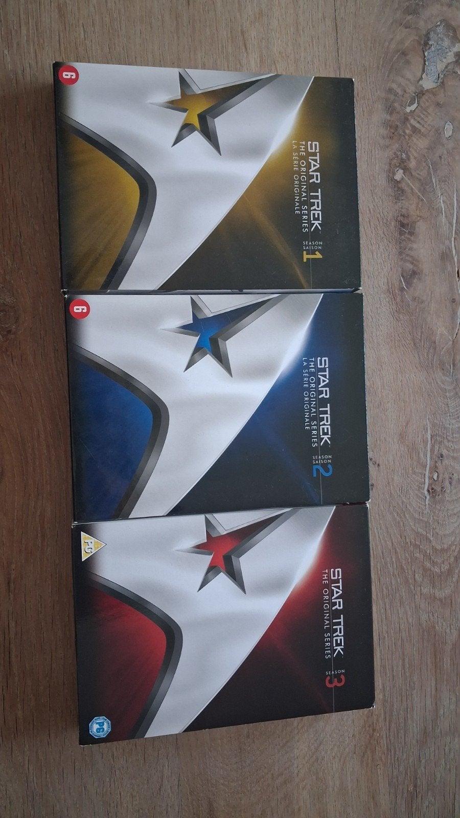 Star Trek: The Original Series - Seizoenen 1-3 (DVD Boxset), Cd's en Dvd's, Dvd's | Tv en Series, Ophalen of Verzenden