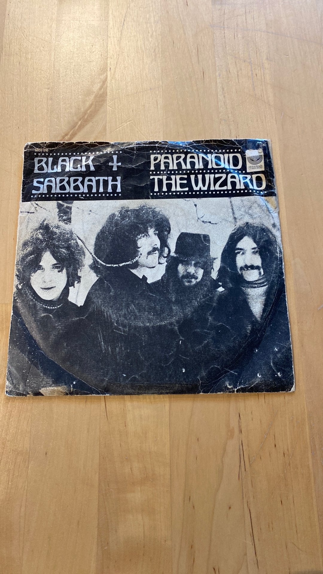Vinyl single Black Sabbath - Paranoid, Cd's en Dvd's, Vinyl Singles, Ophalen of Verzenden, Gebruikt, Rock en Metal