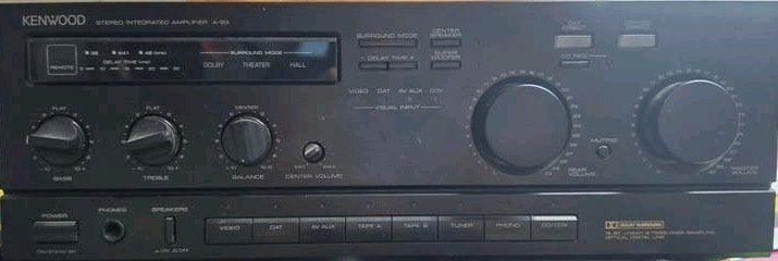 Kenwood A-88 Stereo Geïntegreerde Versterker, Overige merken, Gebruikt, Ophalen of Verzenden, 60 tot 120 watt