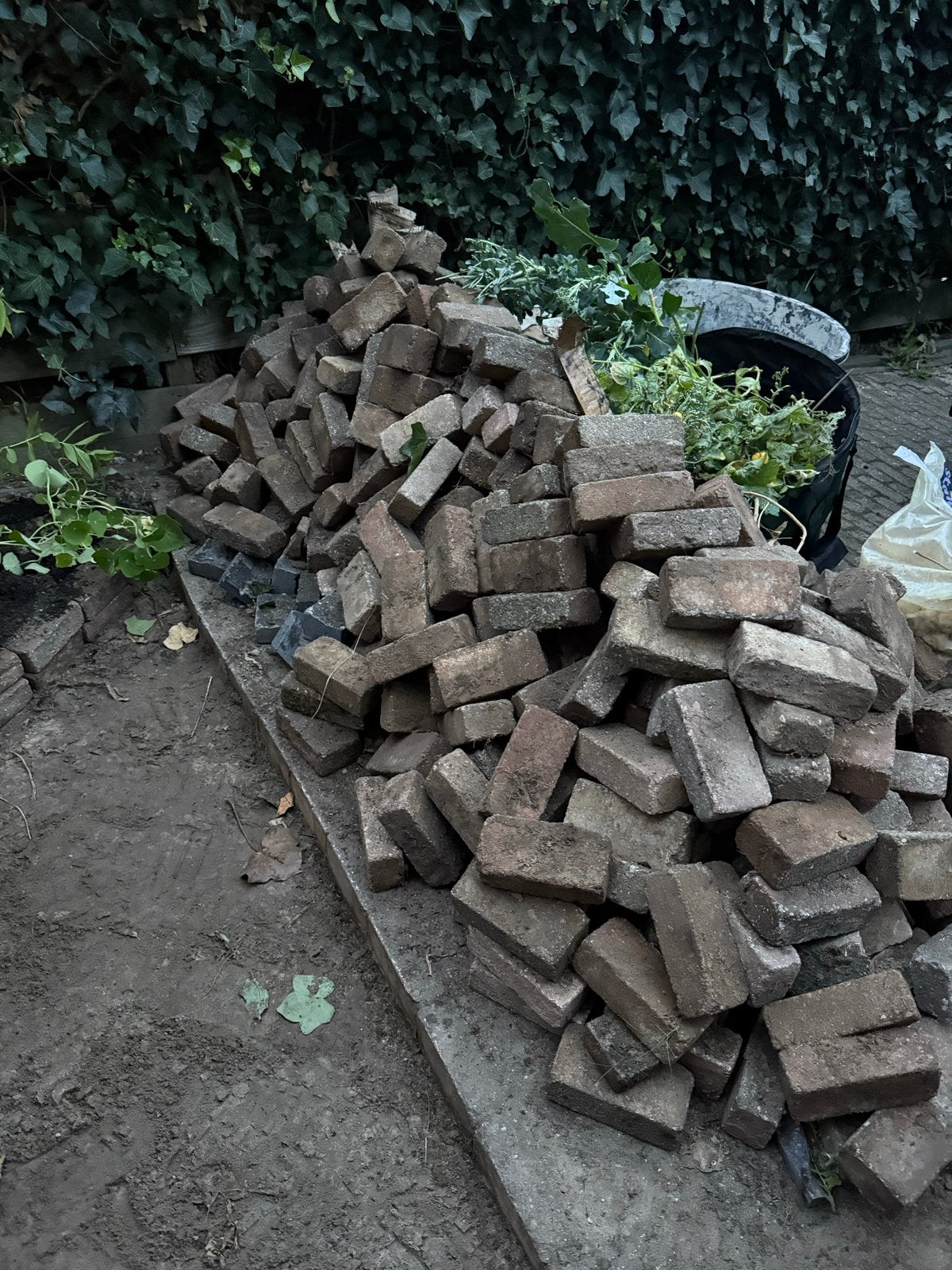 Klinkers gratis af te halen!, Ophalen, Gebruikt, Bakstenen
