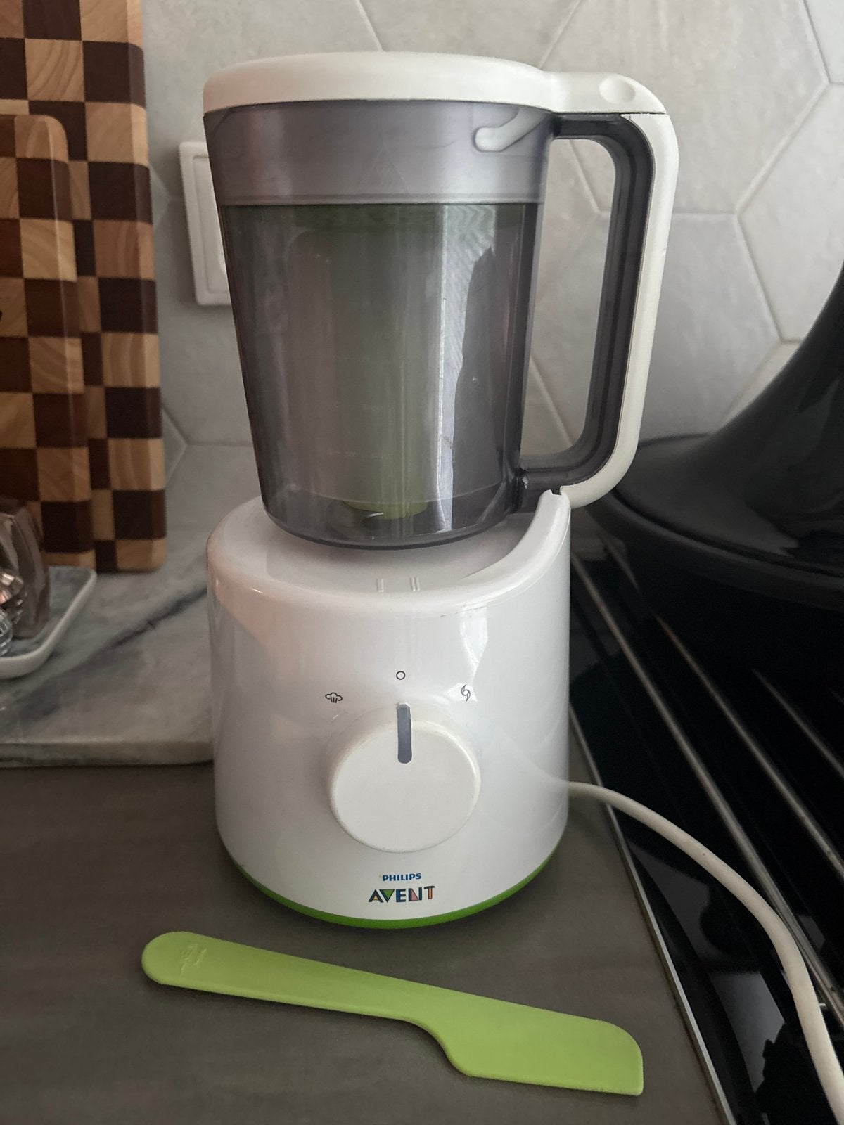 Compleet Philips Avent 2-in-1 babyvoeding Stomer Blender, Ophalen, Gebruikt, Stoomfunctie, Philips Avent