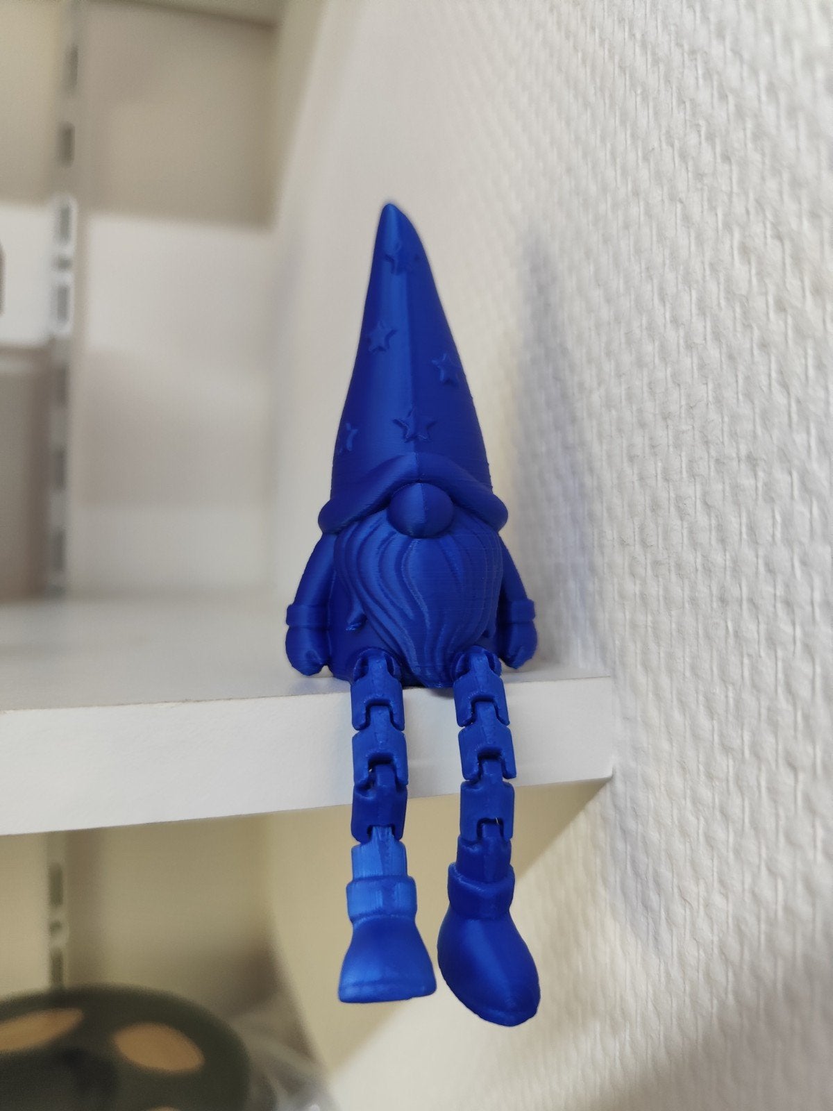 3D Geprinte Flexibele Gnoom - Blauw, Ophalen of Verzenden, Nieuw