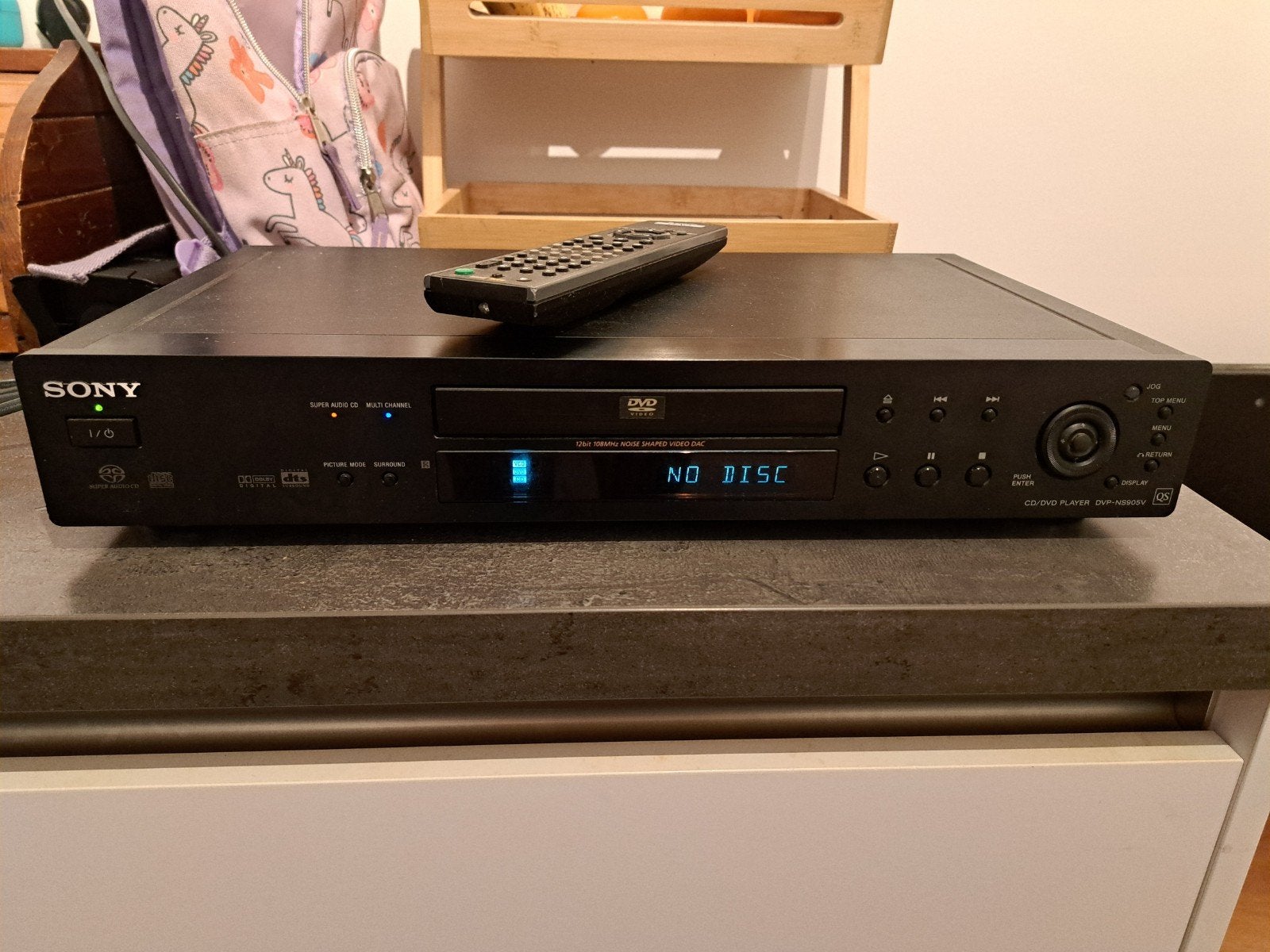 Sony DVP-NS305 CD/DVD-speler met afstandsbediening, Audio, Tv en Foto, Ophalen, Gebruikt, Sony