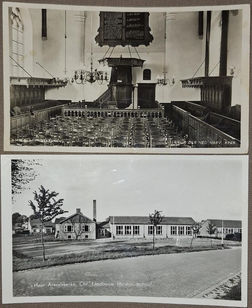 2x 's Heer Arendskerke • 1961, Verzamelen, Verzenden, Zeeland