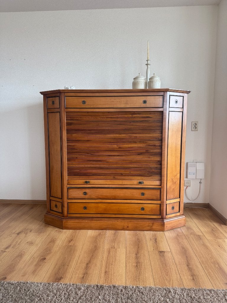 Tv kast kersenhout, Ophalen, 100 tot 150 cm, 100 tot 150 cm, Zo goed als nieuw