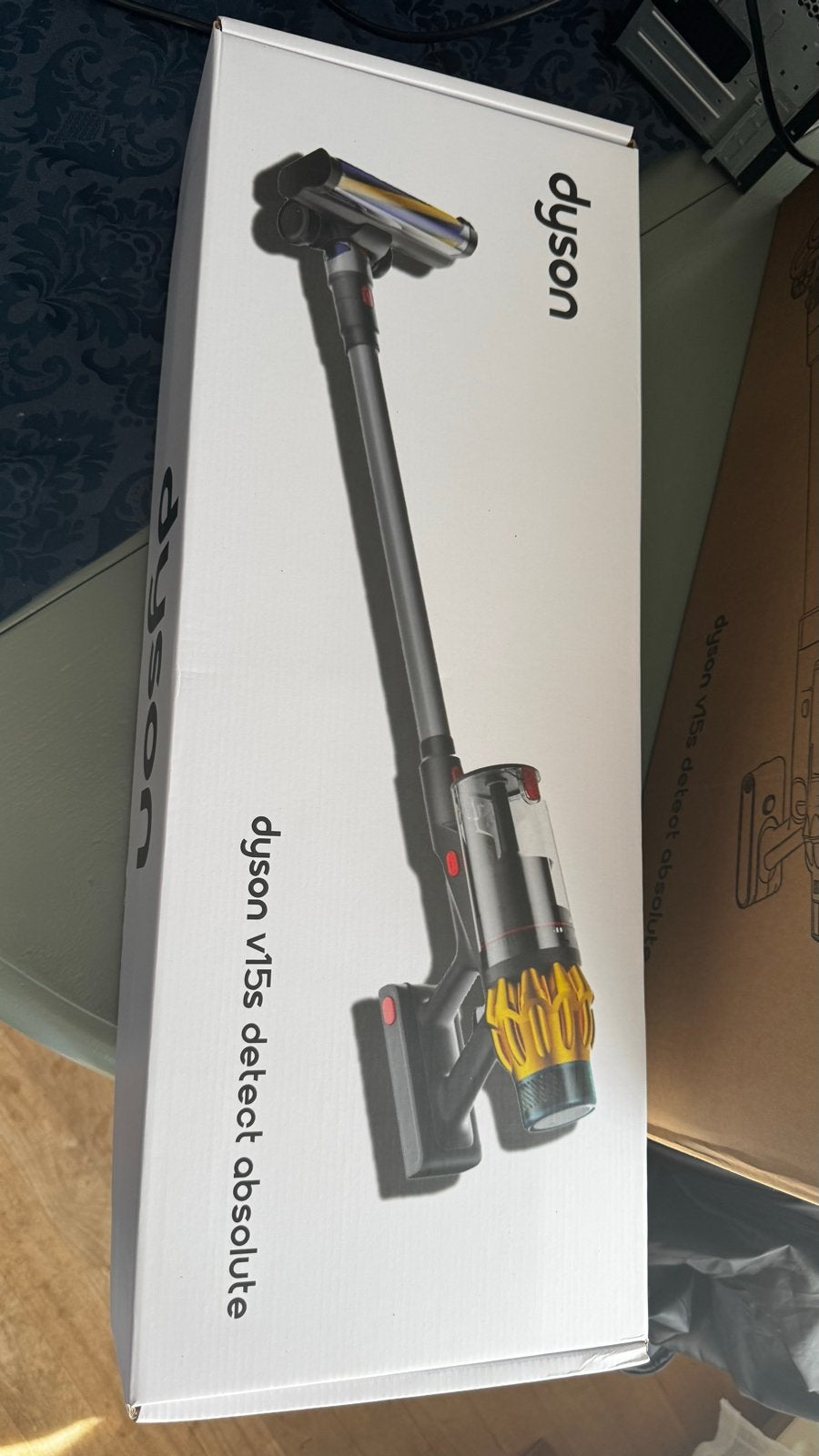 Dyson V15s Detect Absolute Steelstofzuiger - Nieuw in doos, Ophalen of Verzenden, Dyson, Reservoir, Steelstofzuiger