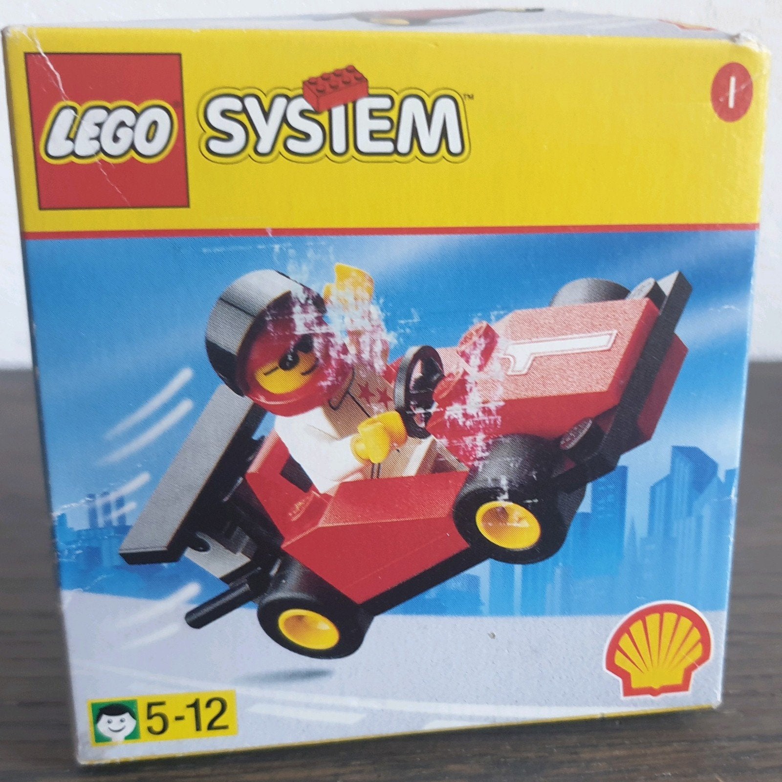 Lego system shell Promo set formule 1 wagen set 2535, Gebruikt, Compleet, Overige thema's, Lego