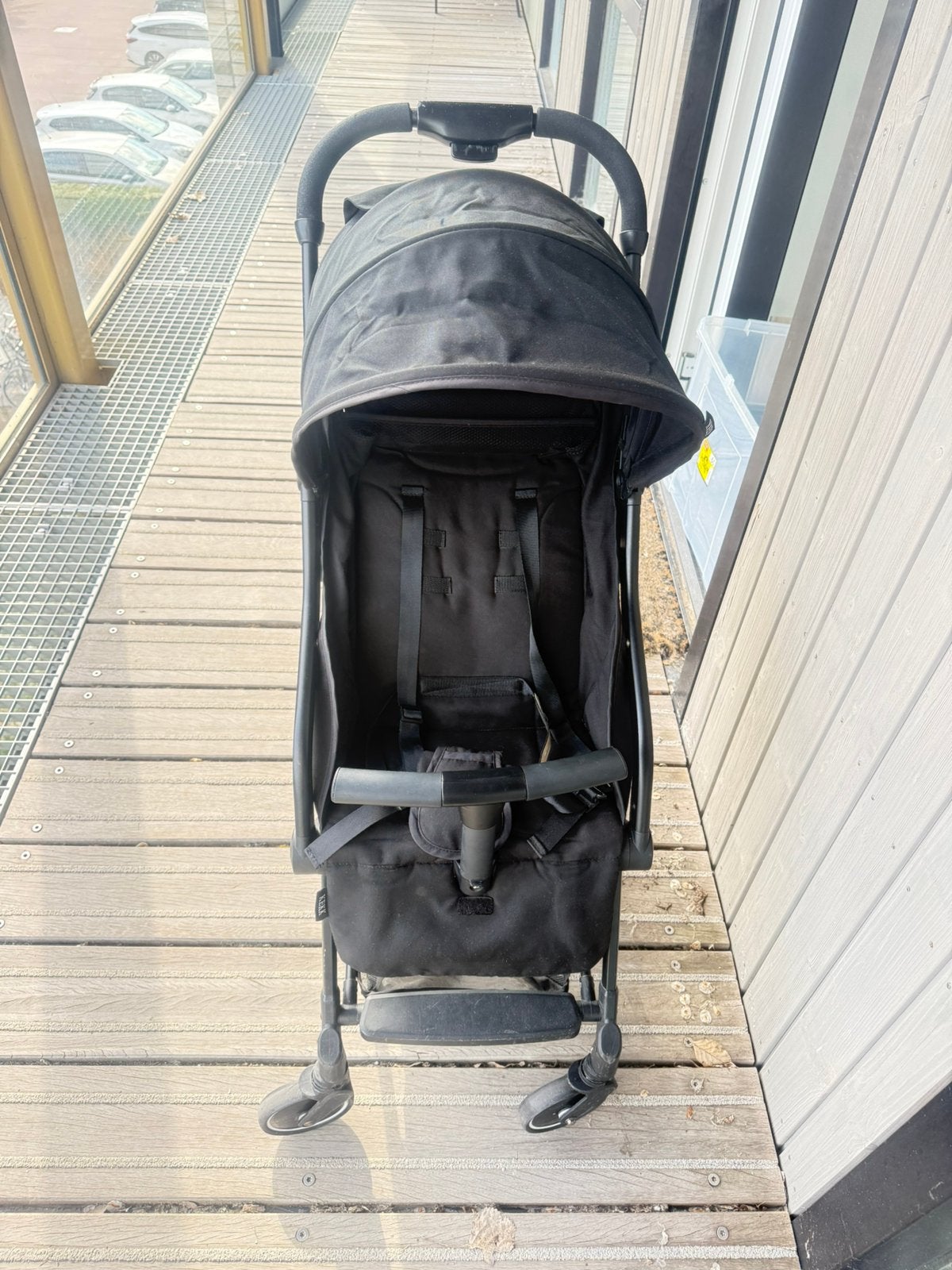 nette zwarte buggy, Ophalen of Verzenden, Gebruikt, Zonnekap