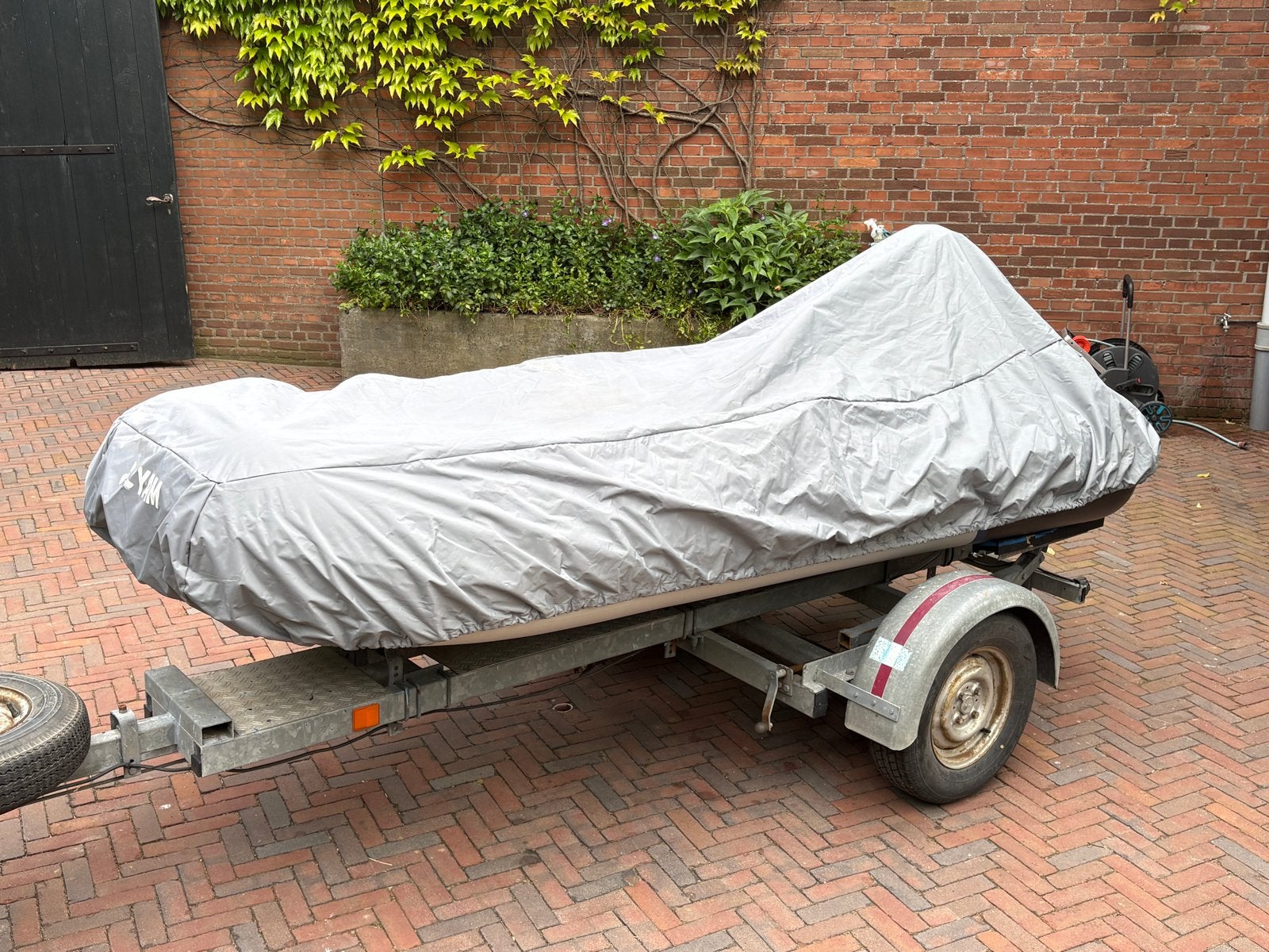 Nieuw afdekzeil voor Yam 310 rubberboot, Watersport en Boten, Ophalen, Nieuw, Overige typen