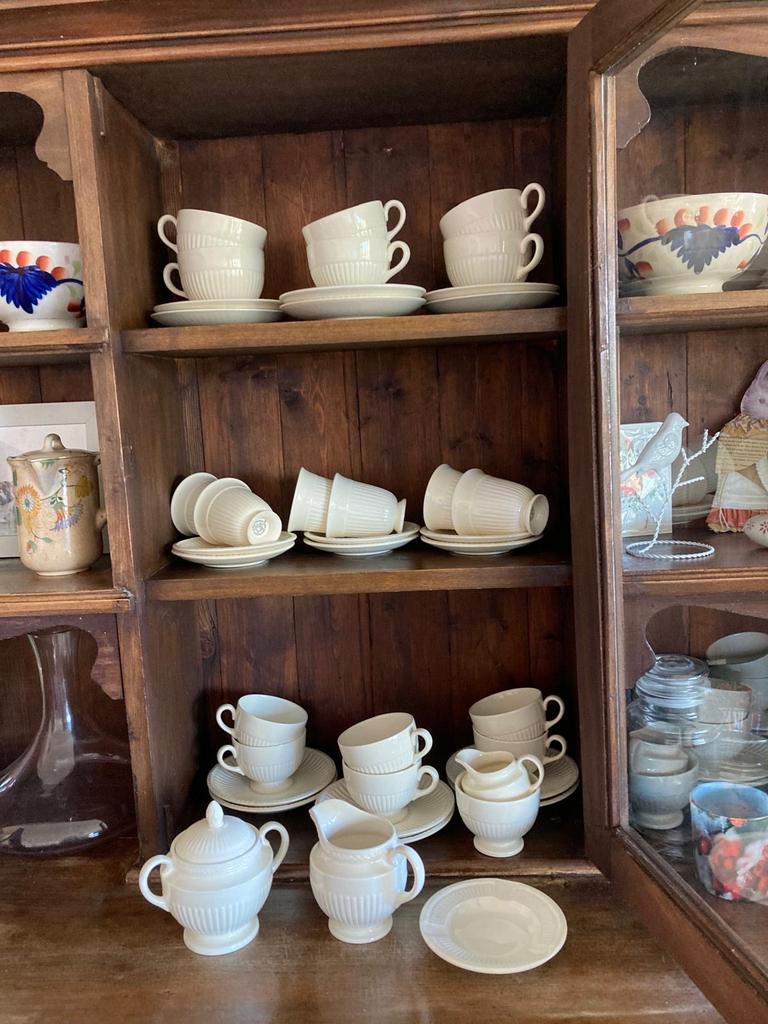 Wedgwood Edme servies: mokka-, thee-, koffiekopjes en meer, Huis en Inrichting, Keuken | Servies, Gebruikt, Keramiek, Ophalen of Verzenden