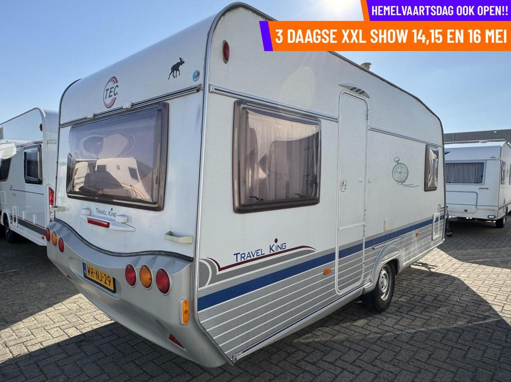 Tec TRAVELKING 460 TDF,  FRANSBED, MOVER, VOORTENT, RONDZI, Caravans en Kamperen, Caravans, T.E.C., Rondzit, Bedrijf, Mover