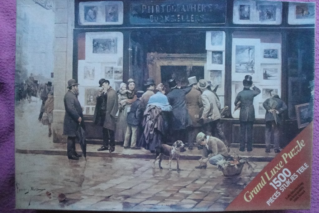 HOPE GRAND LUXE PUZZLE 1.500stukjes voor 3,50euro, Ophalen of Verzenden, 500 t/m 1500 stukjes, Gebruikt, Legpuzzel
