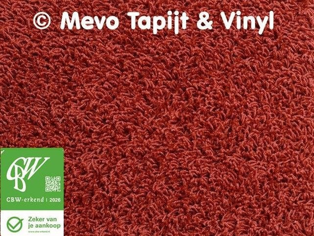 Shaggy Tapijt, California Coral Lengte 7.20 x 4 meter, Ophalen, MeVo tapijt en vinyl, Nieuw, 25 tot 50 m²