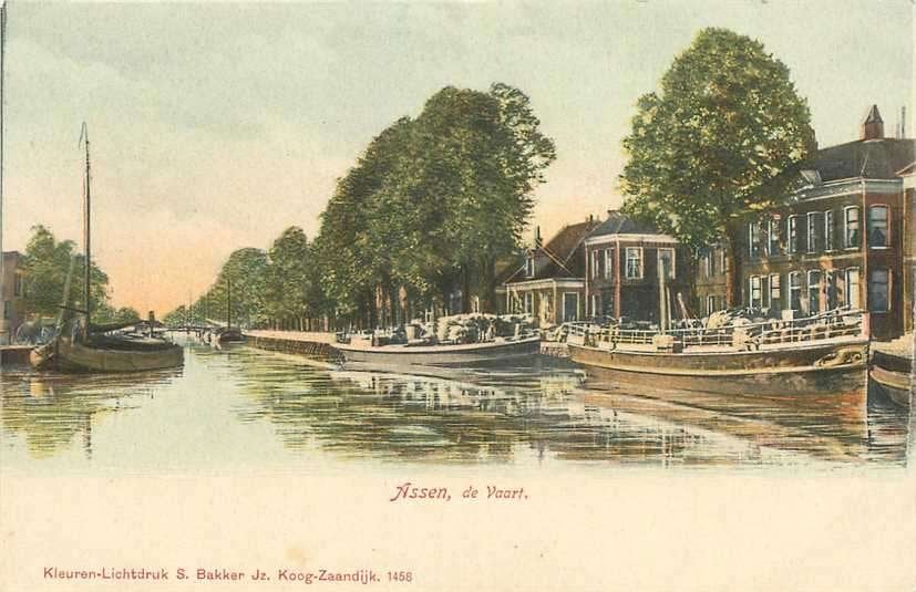 380-742-009 Assen De Vaart, Verzamelen, Verzenden, Voor 1920, Drenthe