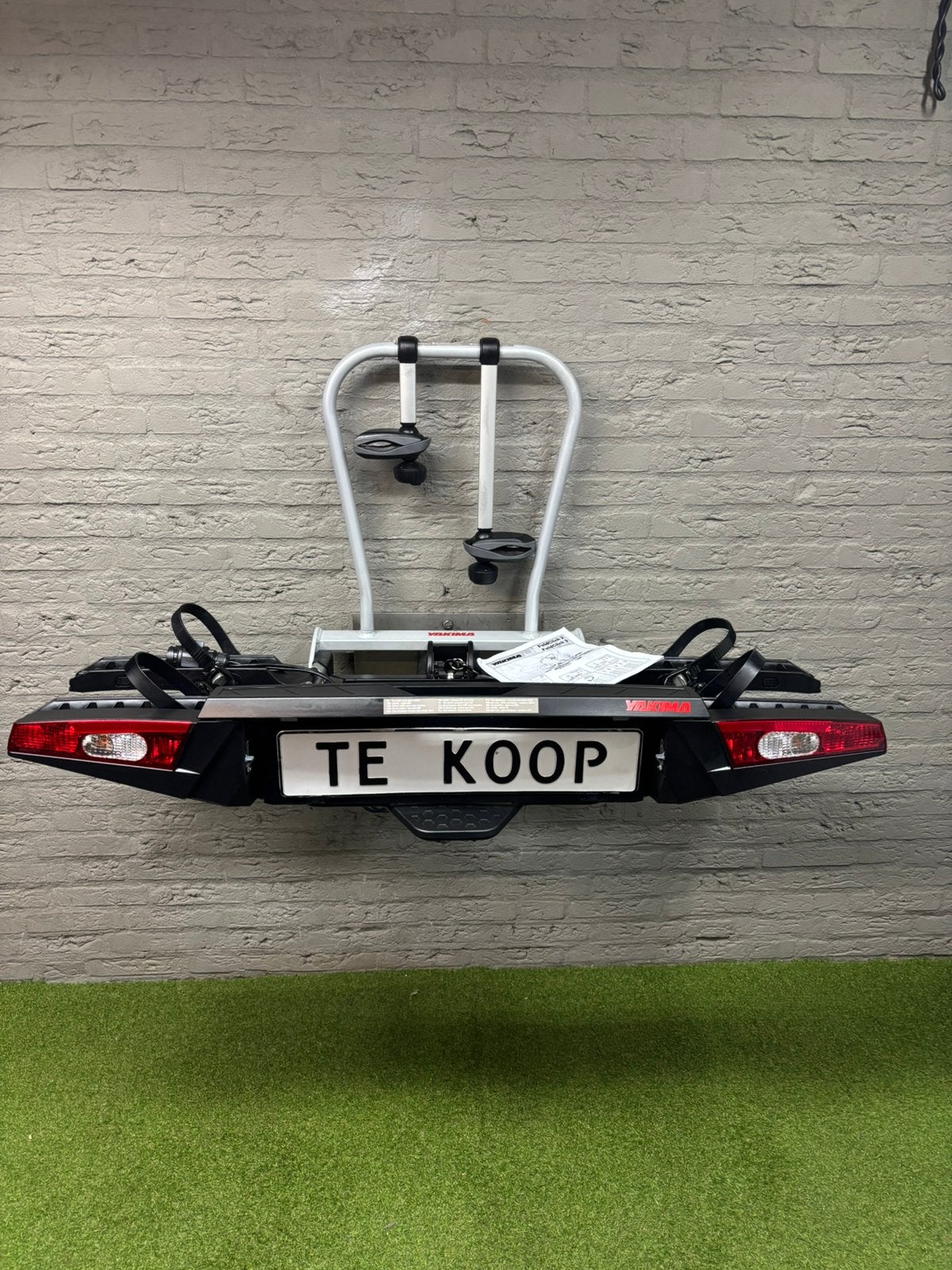 DEMO MODEL YAKIMA(elek)fietsen60kg/opvouwbr/kantelbr/klik&go, Elektrische fiets, Ophalen of Verzenden, Zo goed als nieuw, 2 fietsen