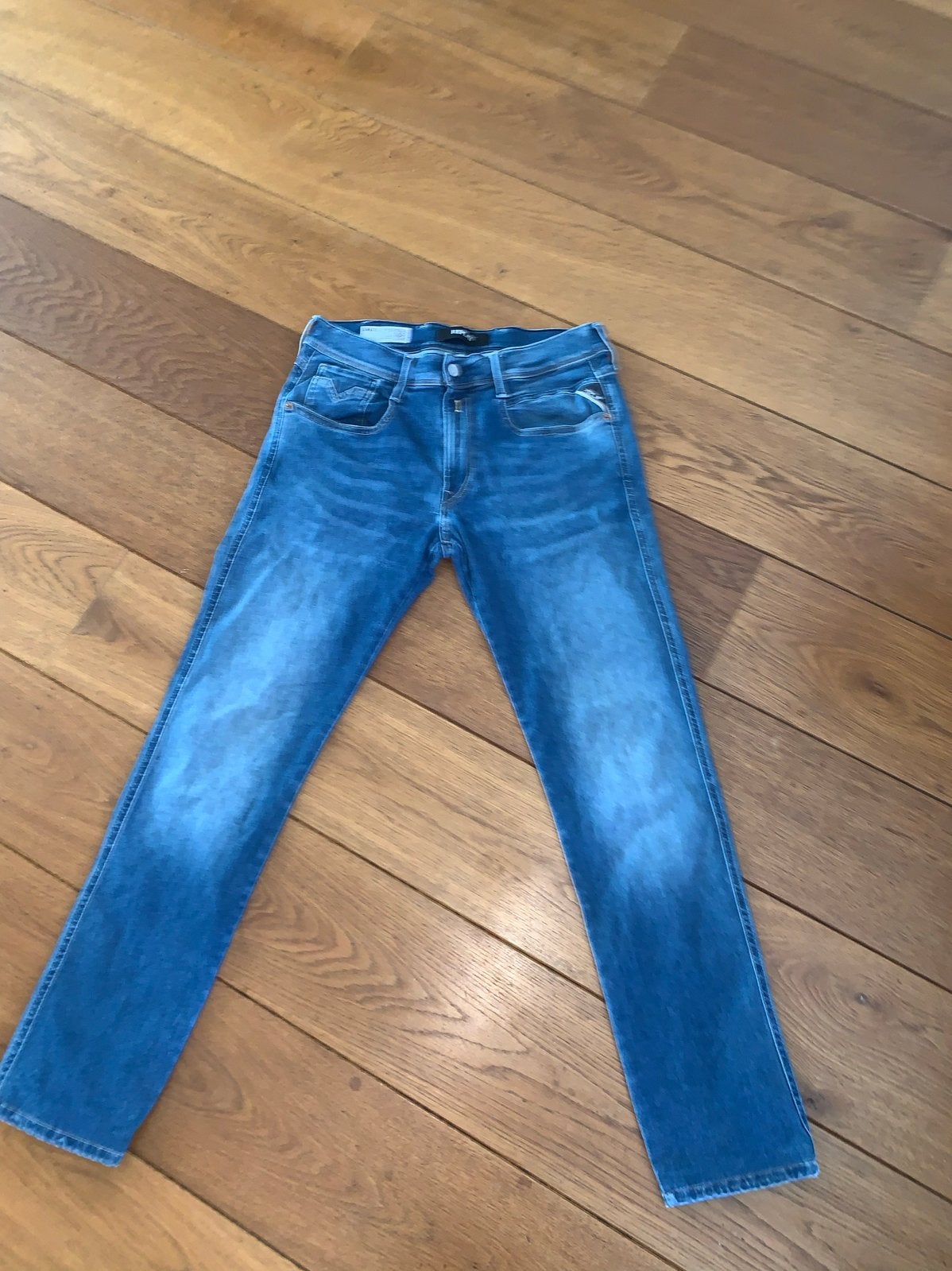 Replay Hyperflex Anbass Slim Fit Jeans W31 L34, Ophalen of Verzenden, Nieuw, Blauw, W32 (confectie 46) of kleiner