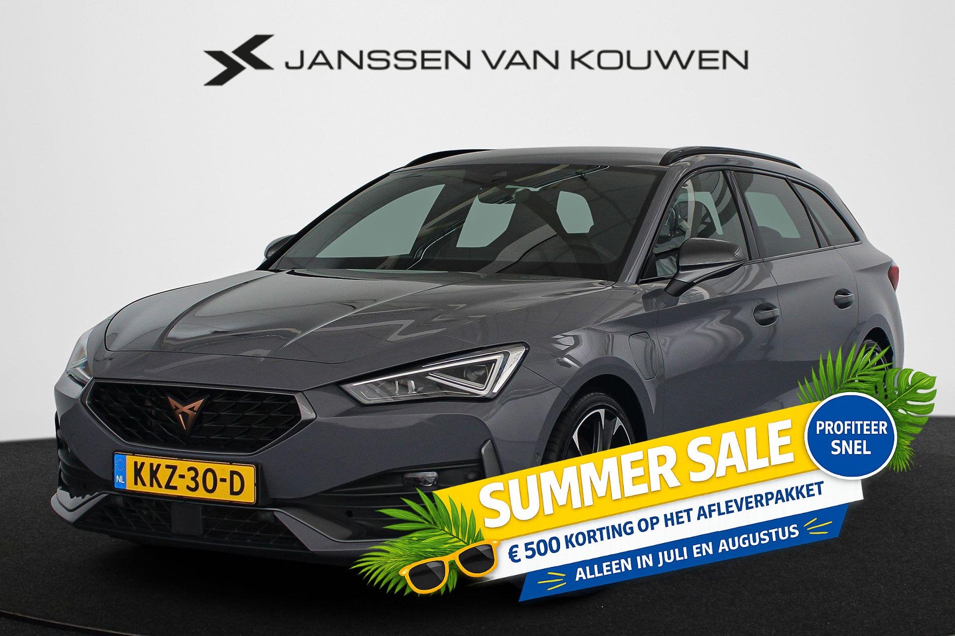 CUPRA Leon Sportstourer 1.4 e-Hybrid VZ Performance 245PK Me, Auto's, Gebruikt, Leon, Hybride Elektrisch/Benzine, 1500 kg
