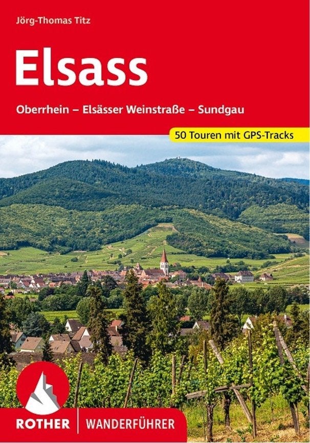 Rother Wanderführer Elsass, Boeken, Reisgidsen, Zo goed als nieuw, Reisgids of -boek, Europa, Overige merken, Ophalen of Verzenden