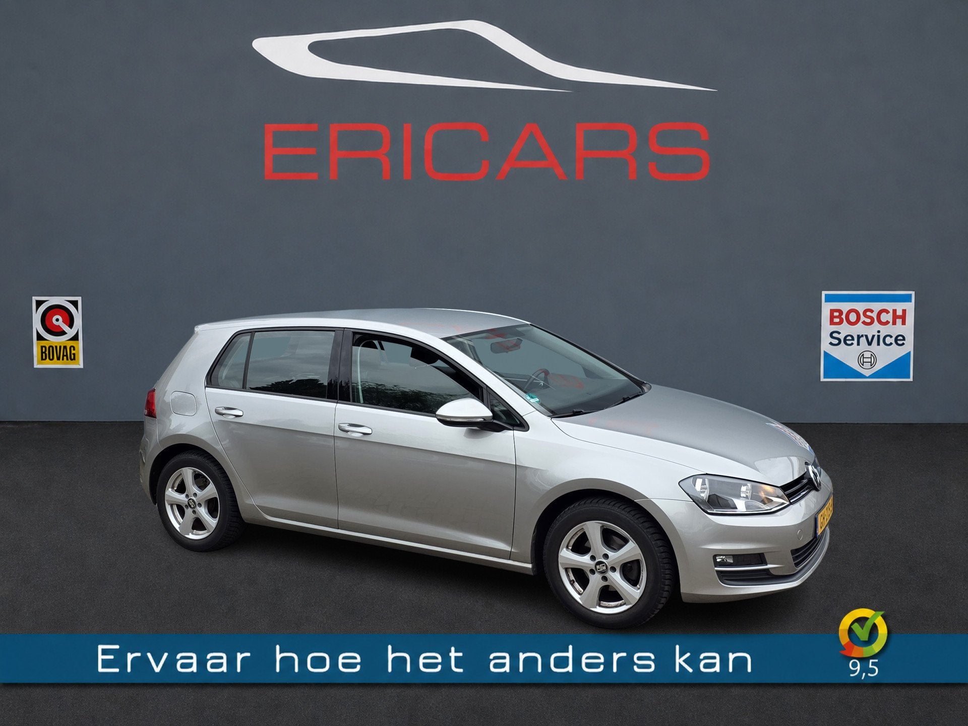 Volkswagen Golf 1.2 TSI 5 DRS DSG PDC LM AIRCO Automaat, Euro 5, Stof, Gebruikt, Zwart