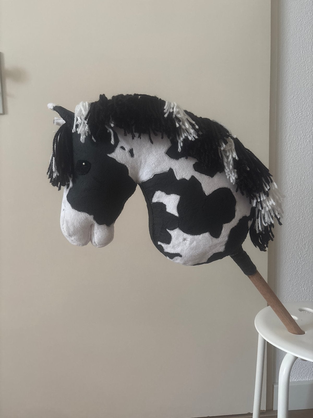 Hobbyhorse Zwart-Wit Gevlekt, Verzenden, Gebruikt, Jongen of Meisje