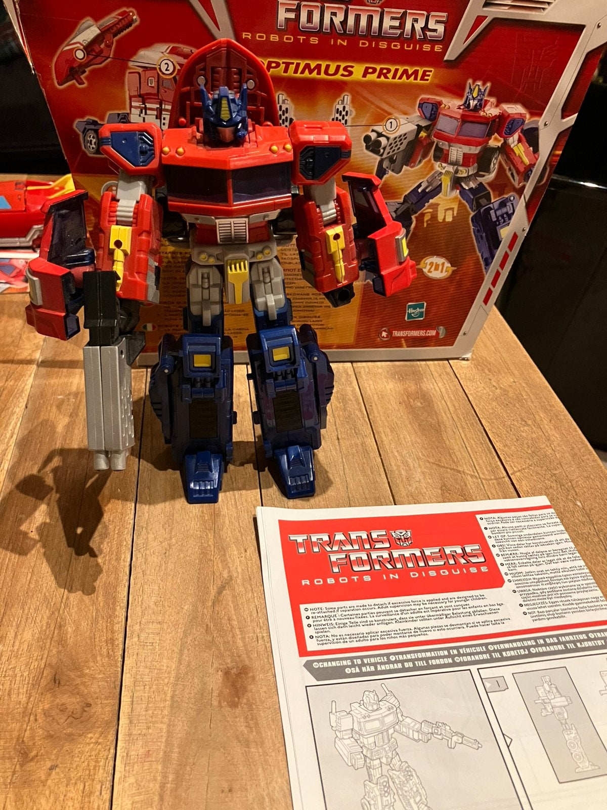 Transformers RID Optimus Prime, Verzamelen, Transformers, Overige generaties, Ophalen of Verzenden, Zo goed als nieuw, Autobots