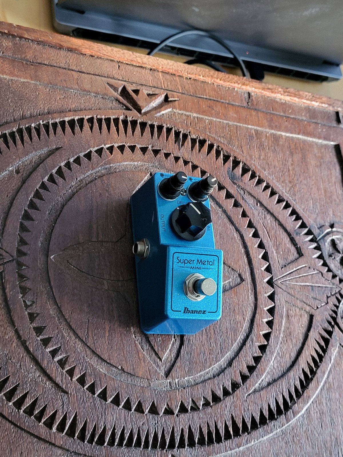 Ibanez Super Metal Mini, Ophalen of Verzenden, Zo goed als nieuw, Distortion, Overdrive of Fuzz