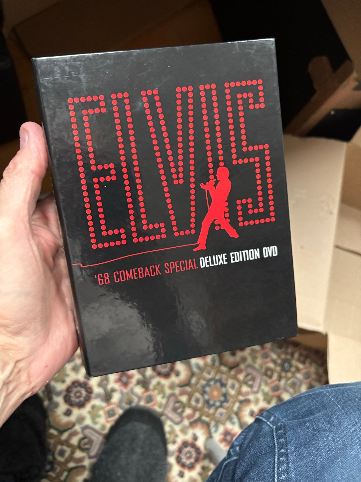 Elvis Presley '68 Comeback Special Deluxe Edition DVD, Alle leeftijden, Nederlands, Ophalen of Verzenden, Zo goed als nieuw